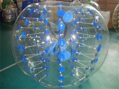 Children Rides Blue Color Dots Bubble Soccer Ball