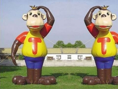 Leading Giant Custom Inflatable Monkey For Outdoor Advertising Supplier