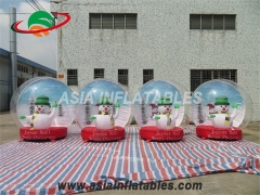 Best Selling Christmas Inflatable Snow Globe Balloon