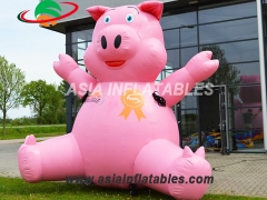 Giant Cartoon  Inflatable Pig For Congratulations Wholesale