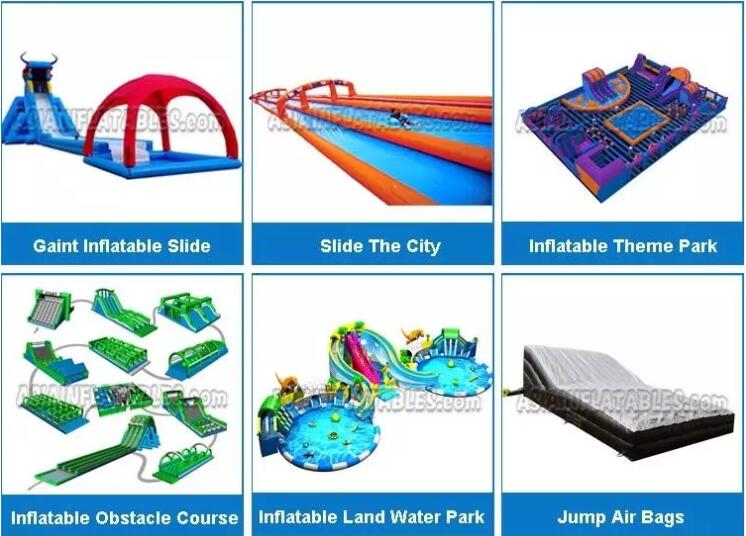 inflatable theme park