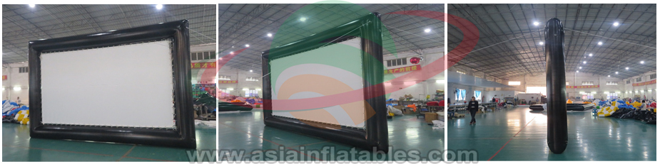 portable inflatable projector screen
