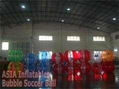 Pelbagai gaya gelembung berwarna-warni bola sepak bola