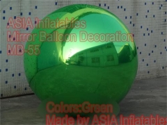 hijau cermin bola