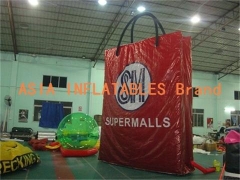 Red Inflatable Bag Model