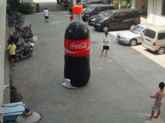 4m coca cola botol kembung replika