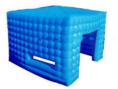 Blue Inflatable Cube Tent
