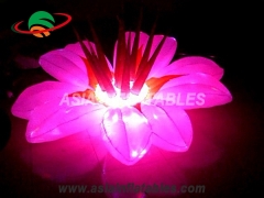  Colorful Lighting Inflatable Flower