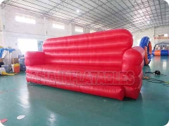 Red Inflatable Modern Lounge Sofa