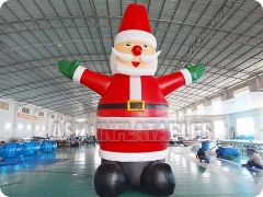 inflatables melambai santa