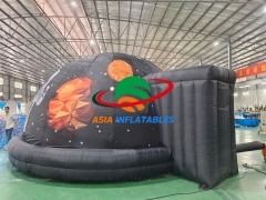 Paling popular Khemah Pawagam Kubah Planetarium Kembung Mudah Alih 6m Untuk Sekolah