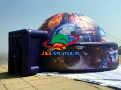 Paling popular Fashion Inflatable Planetarium Dome 360 Fulldome Dengan Percetakan