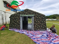 Hot Sale Inflatable Military Tent Military Fast-Inflation Shelter For Search and Rescue Missions, Inflatable Car Showcase With Wholesale Price