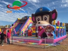 Good PAW Patrol Funcity Inflatable Bouncy Castle Untuk Disewa pengeluar