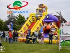 Jualan Kilang PAW Patrol Playground Inflatables pengeluar