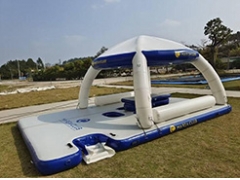 Floating Island Party Bana Inflatable Platform Island